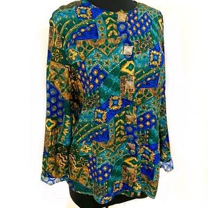 Vintage 90’s abstract Blouse